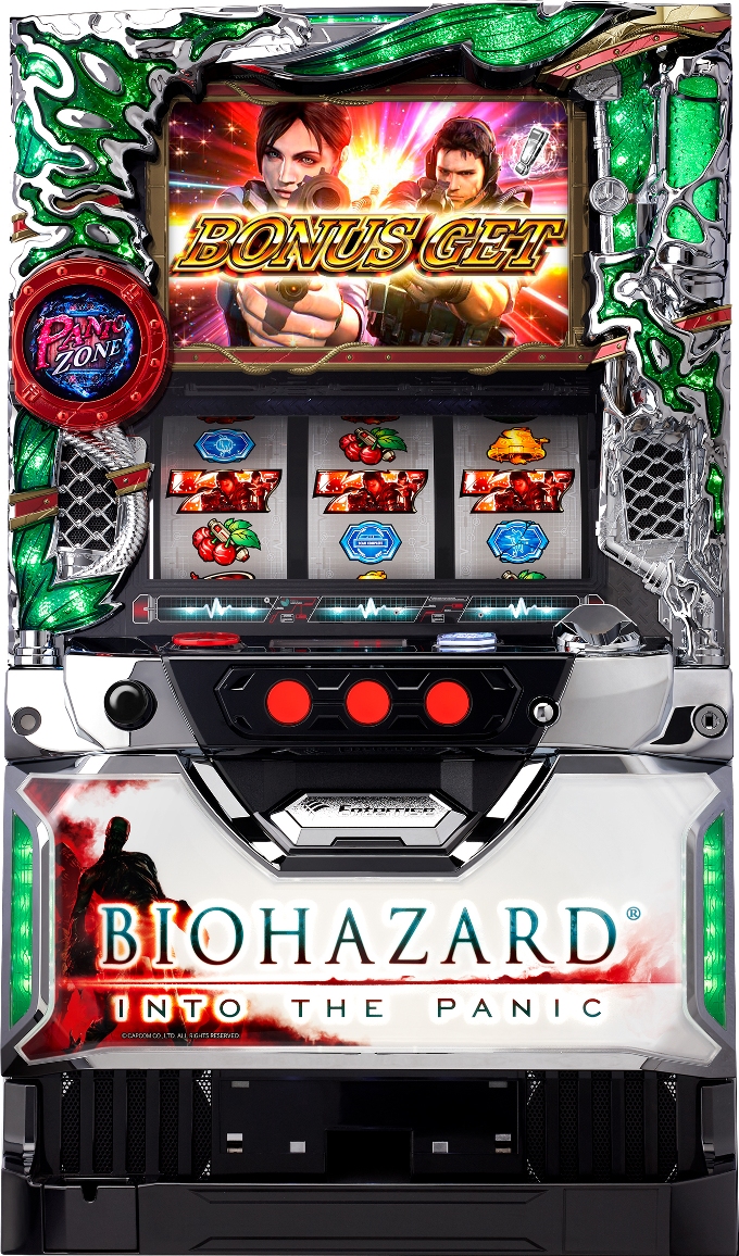 スパイキー BIOHAZARD INTO THE PANIC【中古パチスロ 中古スロット 中古実機】