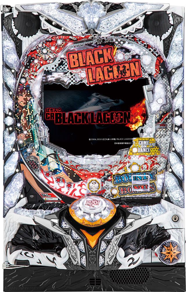 サミー ぱちんこCRブラックラグーン3【LED不問】【中古パチンコ実機】