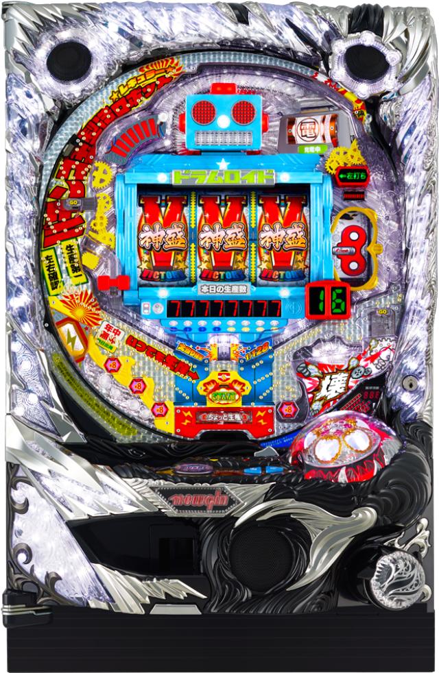 ニューギン CRドラムロイド【LED不問/枠色指定不可】【中古パチンコ実機】
