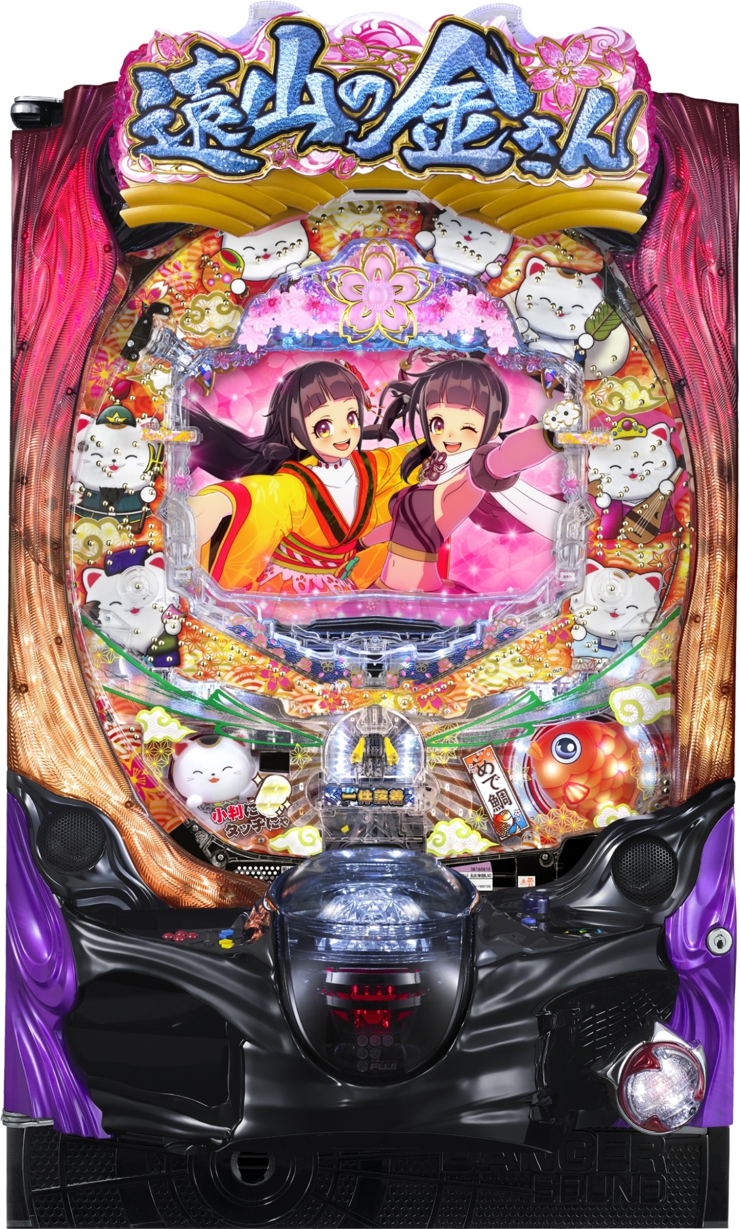 JFJ PA遠山の金さん2 遠山桜と華の密偵JWD【LED不問】【中古パチンコ実機】