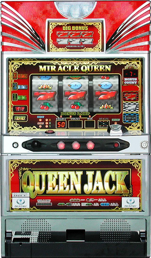 岡崎産業 クイーンジャック【パチスロ中古実機 スロット中古実機】