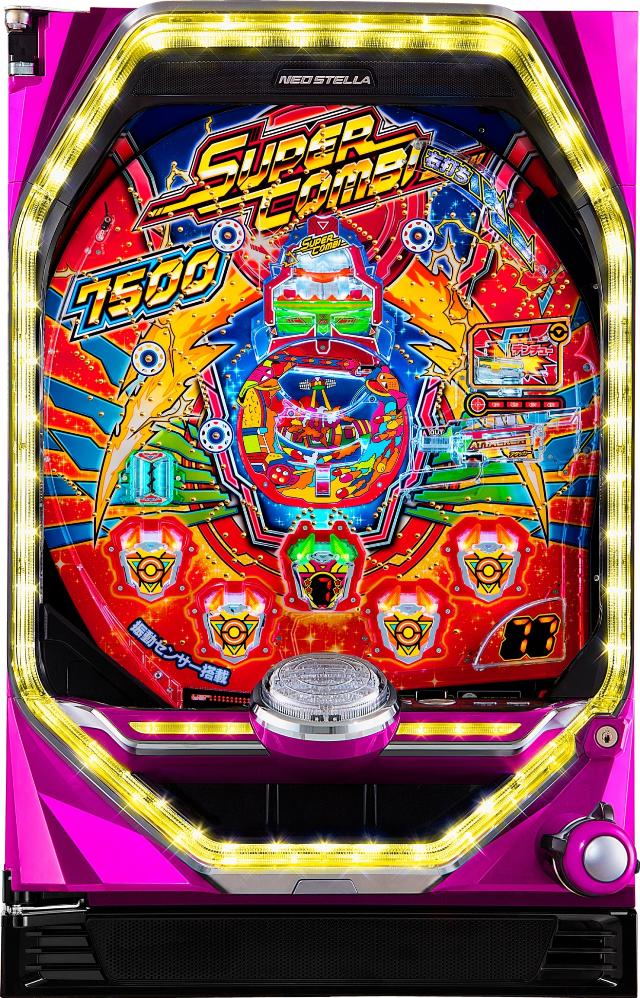 ジェイビー Pスーパーコンビα7500【LED不問】【中古パチンコ実機】