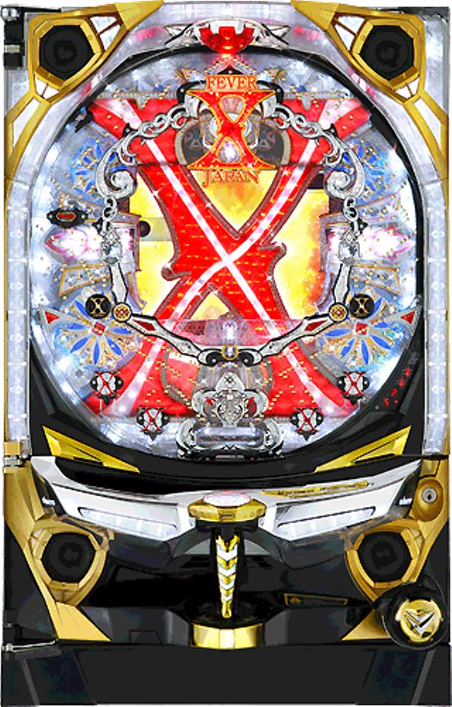 CRフィーバーX JAPAN 紅 HM【LED不問/枠色指定不可】【中古パチンコ実機】