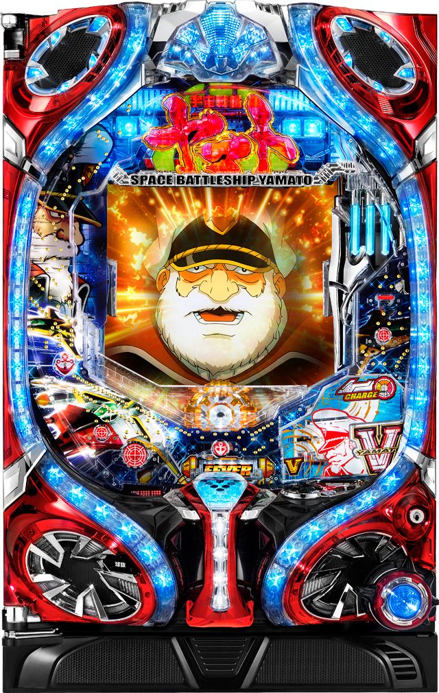 SANKYO CRフィーバー宇宙戦艦ヤマト -ONLY ONE-【LED不問/枠色指定不可】【中古パチンコ実機】